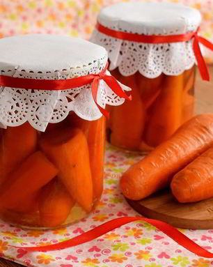 Морковь на зиму в банках