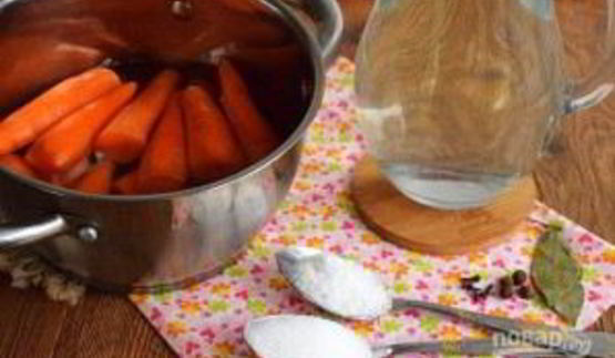 морковь на зиму в банках