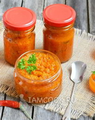 Морковная икра на зиму