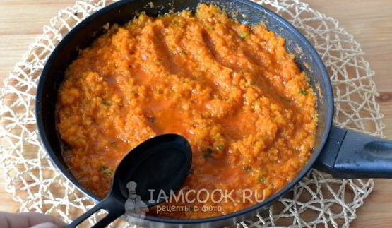 морковная икра на зиму