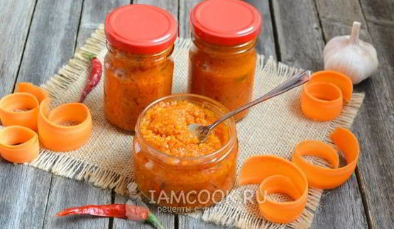 морковная икра на зиму