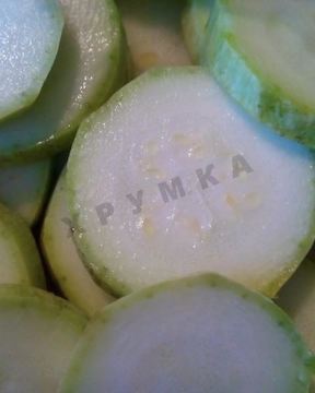 Мороженные кабачки