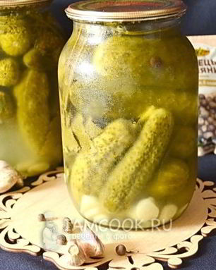Огурцы на зиму в литровых банках