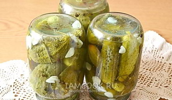 огурцы на зиму в литровых банках