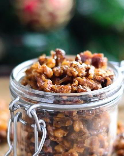 Рецепт орехов в карамели