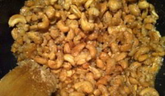 орехи в карамели