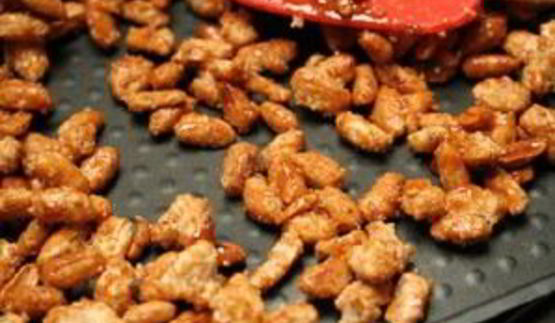 орехи в карамели