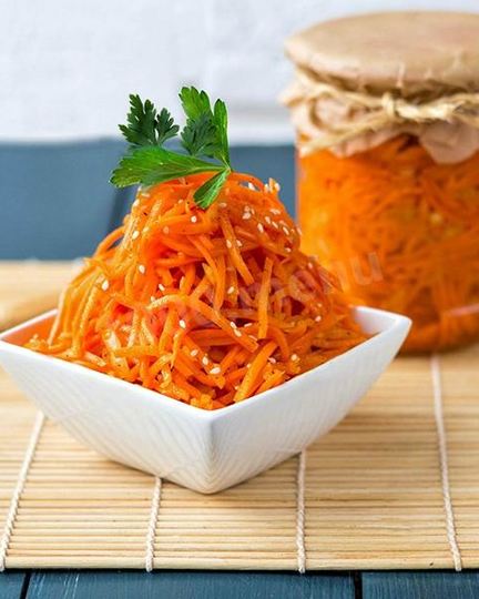 Рецепт острой моркови на зиму