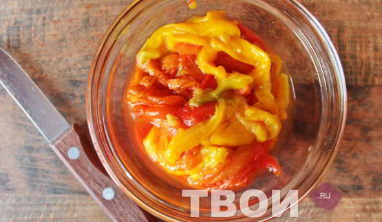 печеный перец на зиму