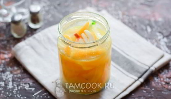 перец с луком на зиму