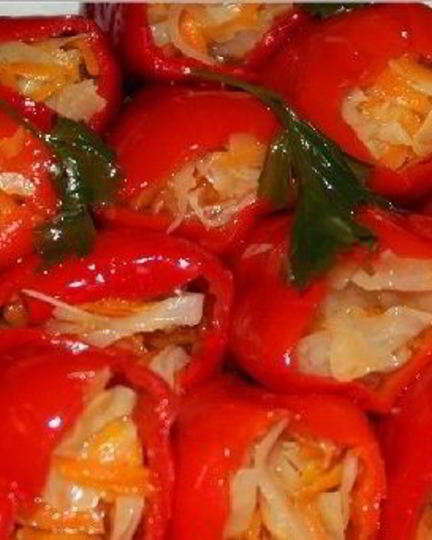 Рецепт перца с морковкой на зиму