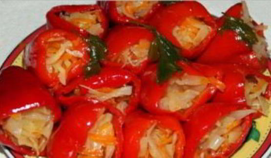 перец с морковкой на зиму