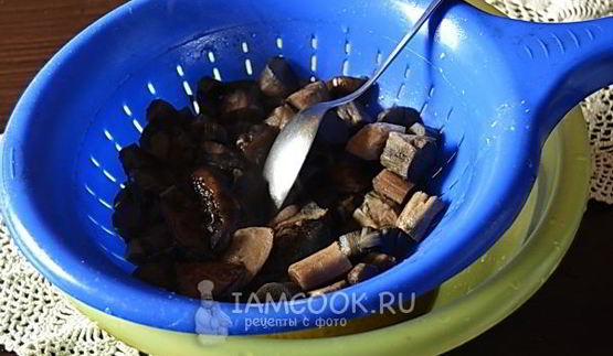 подосиновики, замороженные на зиму