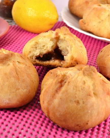 Рецепт булочек с повидлом