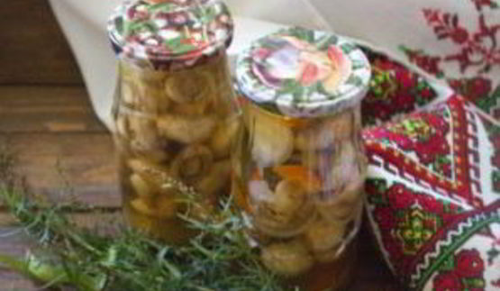 шампиньоны на зиму