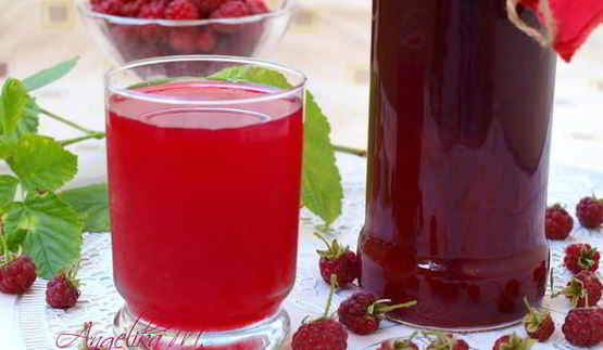 сок из малины на зиму