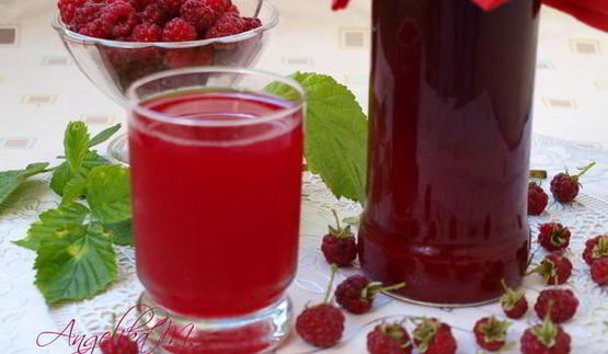 сок из малины на зиму