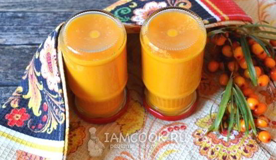 сок из облепихи на зиму через соковыжималку