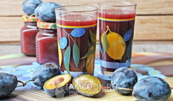 сок из сливы на зиму через соковыжималку