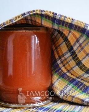 Сок томатный через сито на зиму