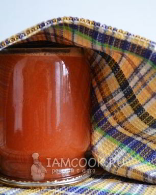 Сок томатный через сито на зиму