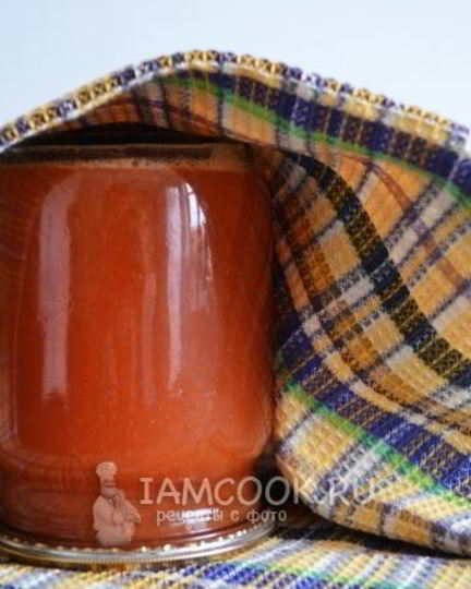 Рецепт сока томатного через сито на зиму