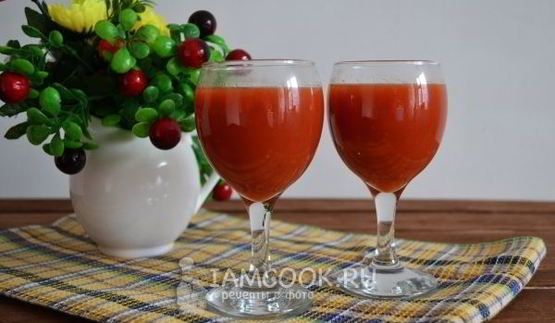 сок томатный через сито на зиму