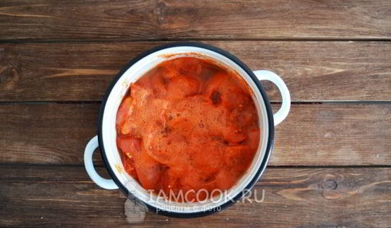 сок томатный через сито на зиму