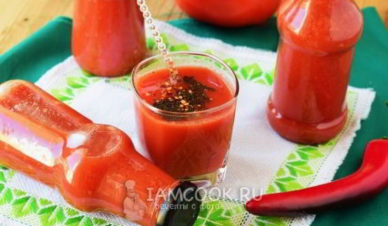 сок томатный на зиму без стерилизации