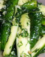 Быстрые малосольные огурцы