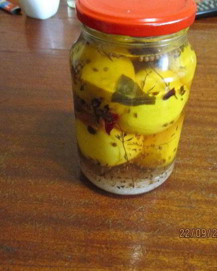 Рецепт соленых лимонов