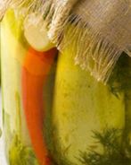 Соленые кабачки с чесноком