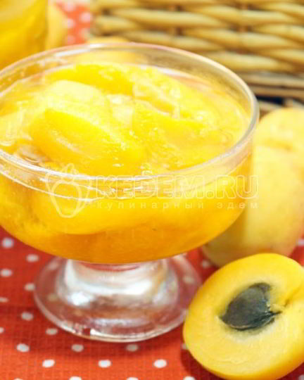 Рецепт абрикосового варенья дольками