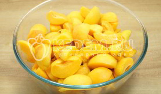 абрикосовое варенье дольками