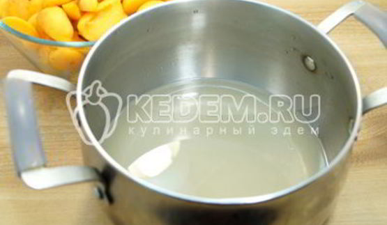 абрикосовое варенье дольками