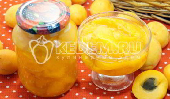 абрикосовое варенье дольками