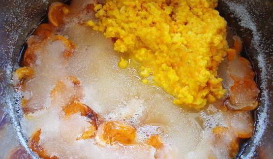 абрикосовое варенье с апельсинами