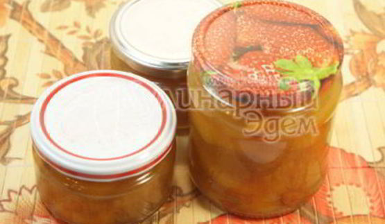 абрикосовое варенье с косточками