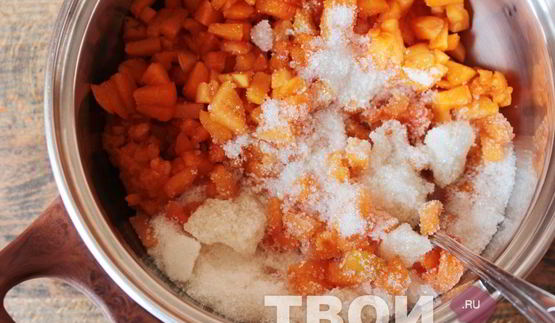 абрикосовый конфитюр