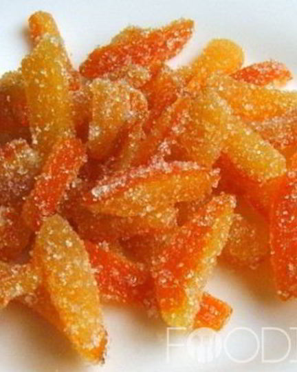 Рецепт апельсиновых цукатов