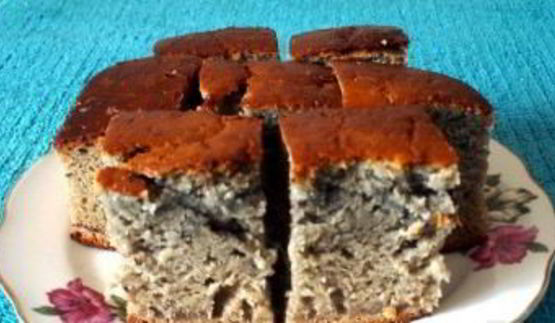 бисквит со смородиновым вареньем