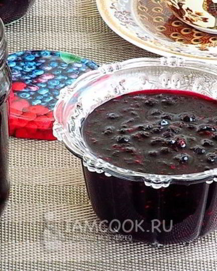 Рецепт чернично-малинового варенье