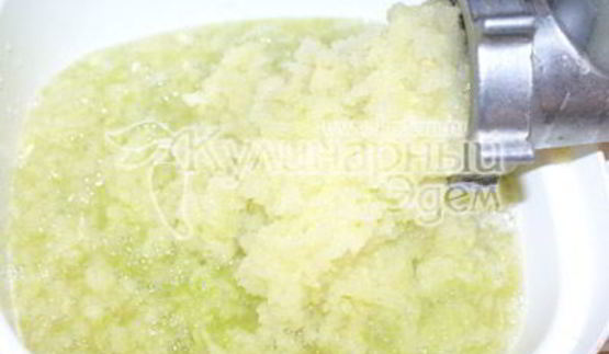 кабачковое варенье с лимоном