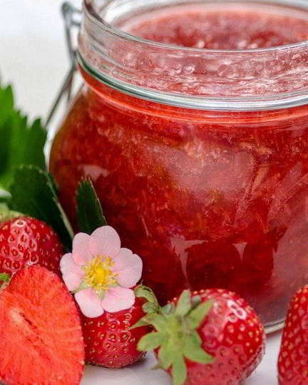 Рецепт клубничного варенья через блендер