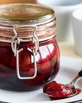 Клубничное варенье с бальзамическим уксусом