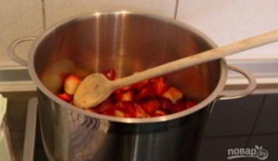 клубничное варенье с целыми ягодами