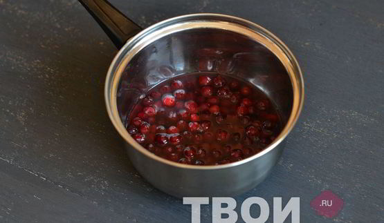 клюквенное варенье