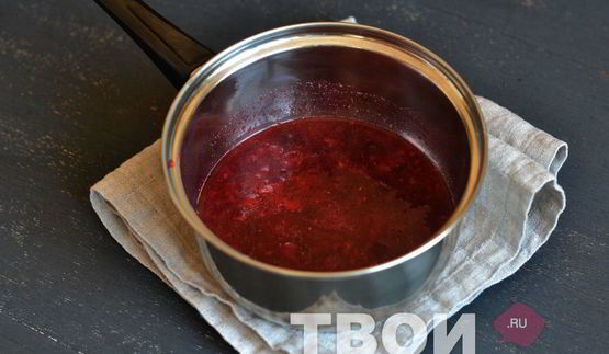 клюквенное варенье