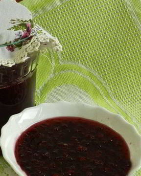 Красная смородина с сахаром