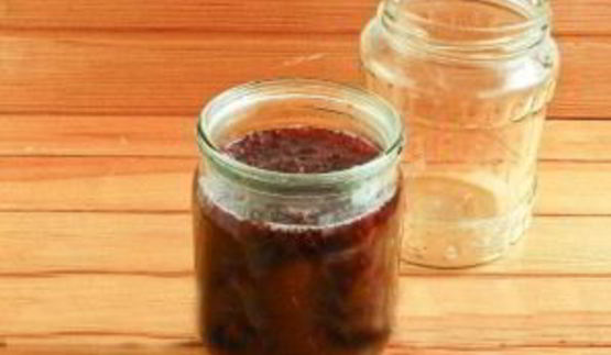 красная смородина с сахаром